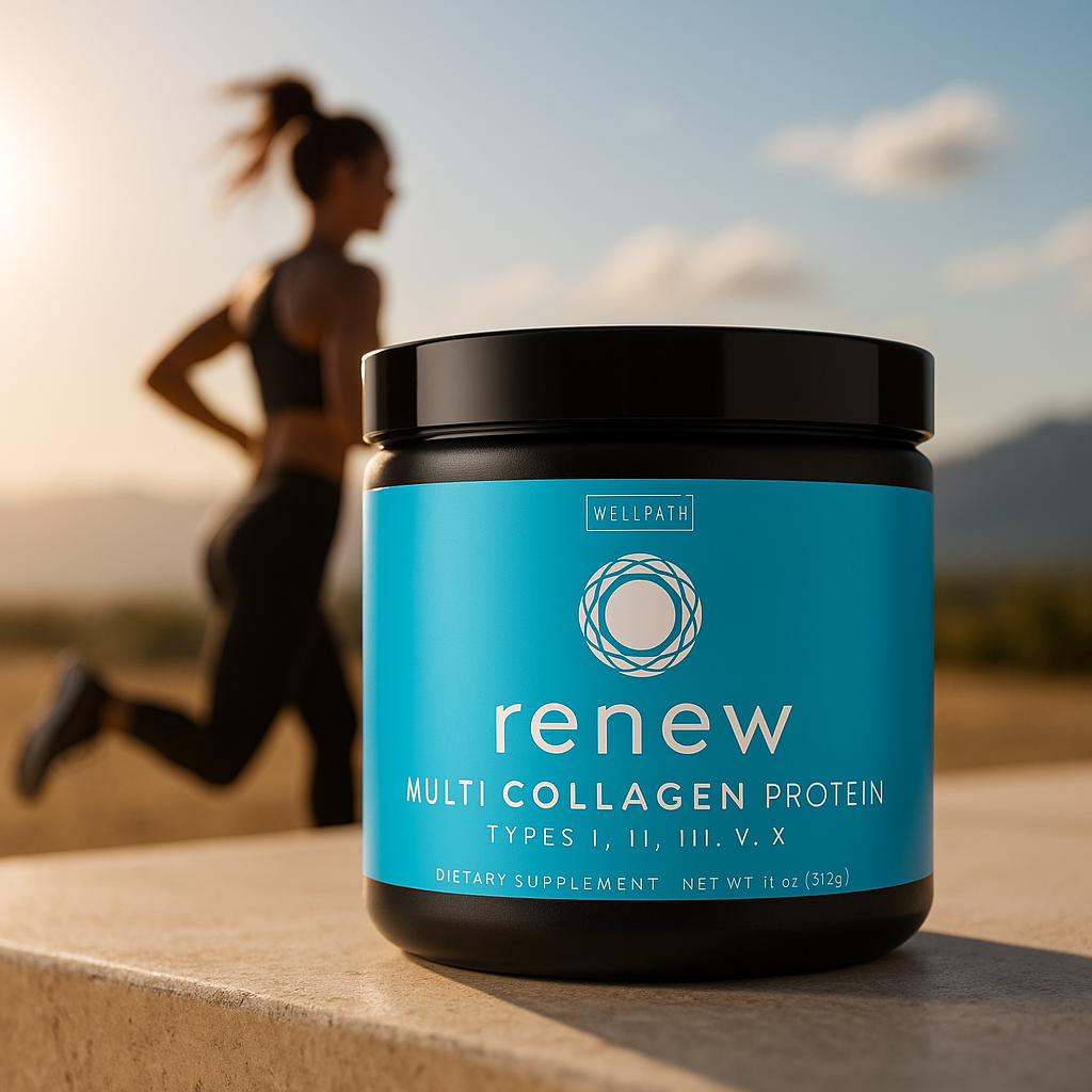 WellPath Renew Multi Collagen Protein Powder Review — 5 Types for Skin, Hair, Nails & Joint Support