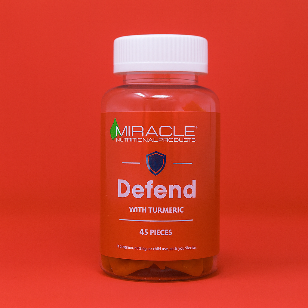 Miracle Defend & Support Turmeric Gummies Review — Chewable Turmeric Supplement (45 Count)