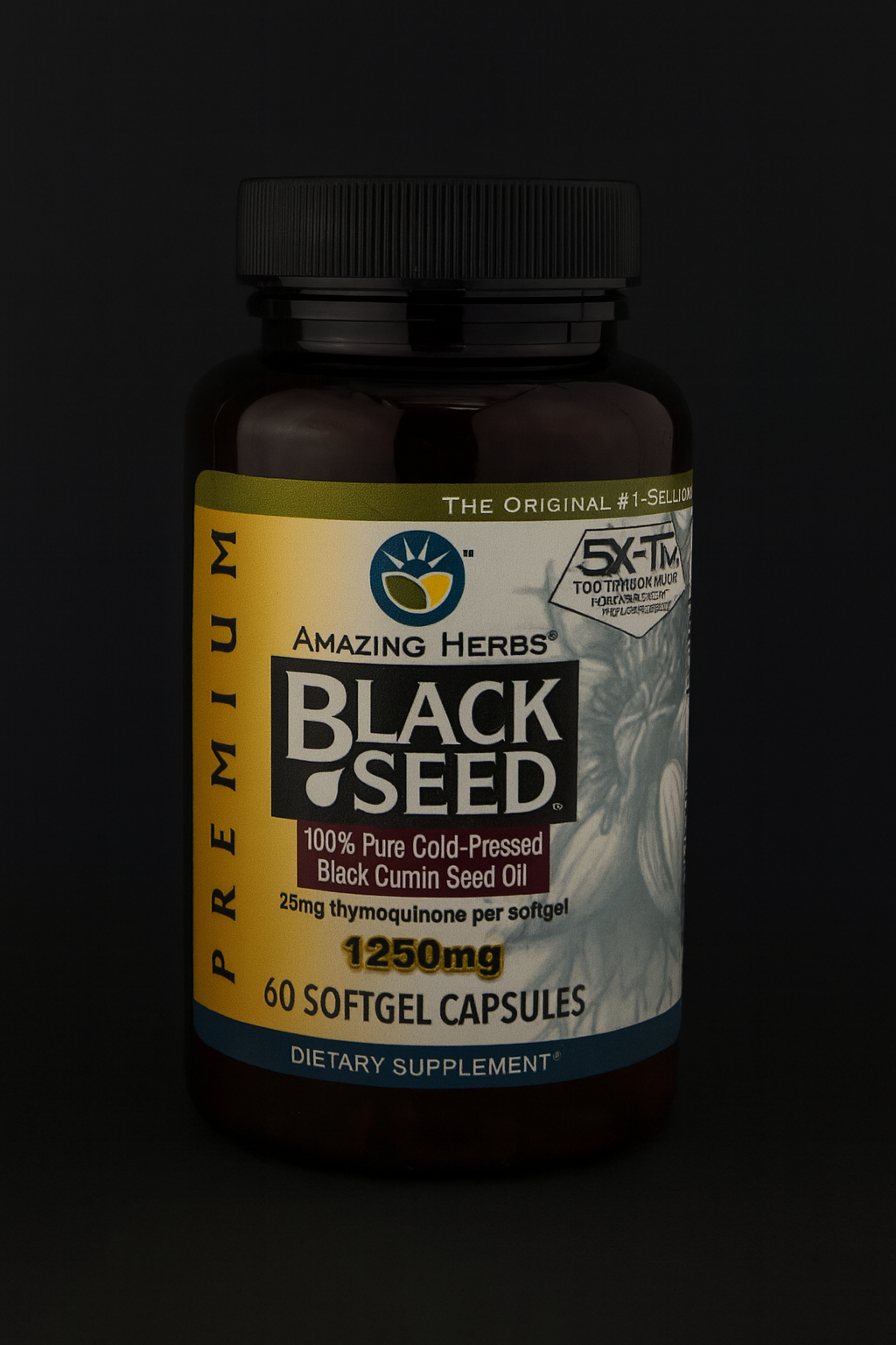 Amazing Herbs Black Seed Oil 1250 mg Softgels — In-Depth Review & Insights