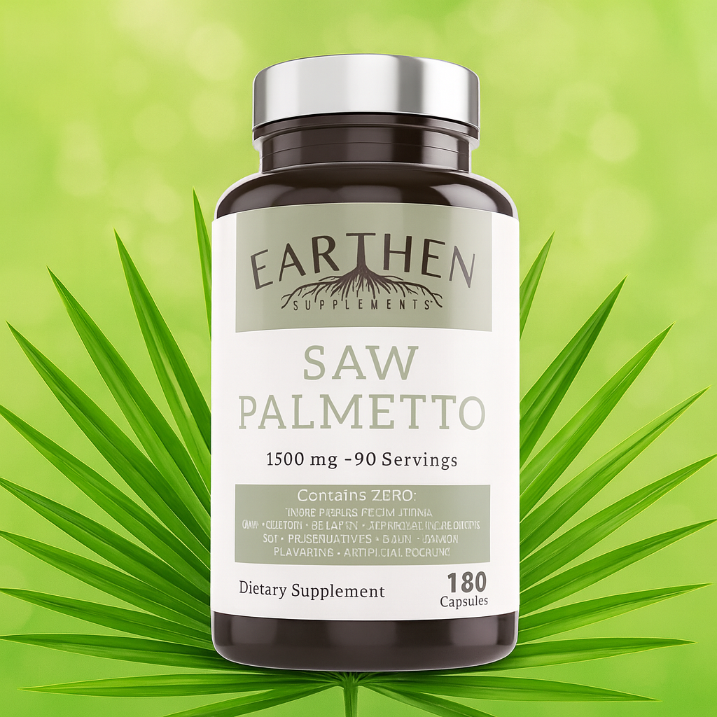 Earthen Saw Palmetto 1500 mg Review (180 Capsules)
