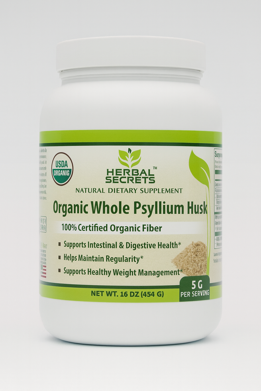 Herbal Secrets Organic Whole Psyllium Husk (16 oz) — Full Review & Real User Feedback