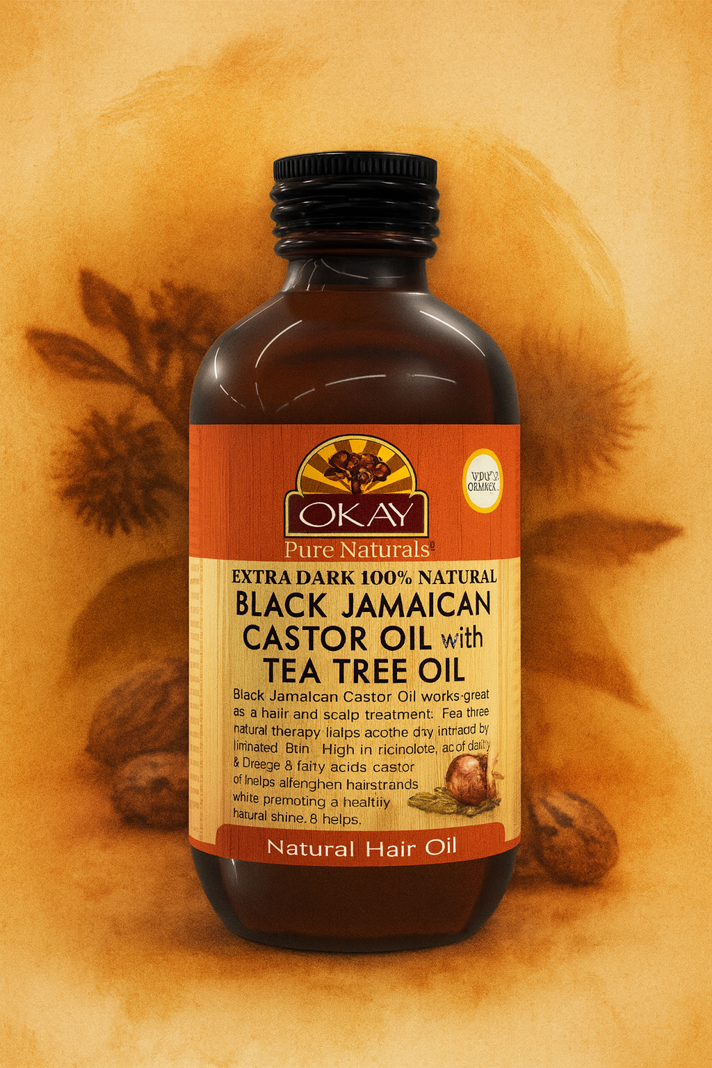 Okay Xtra Dark Black Jamaican Castor Oil Review: Tea Tree Oil Benefits & Results