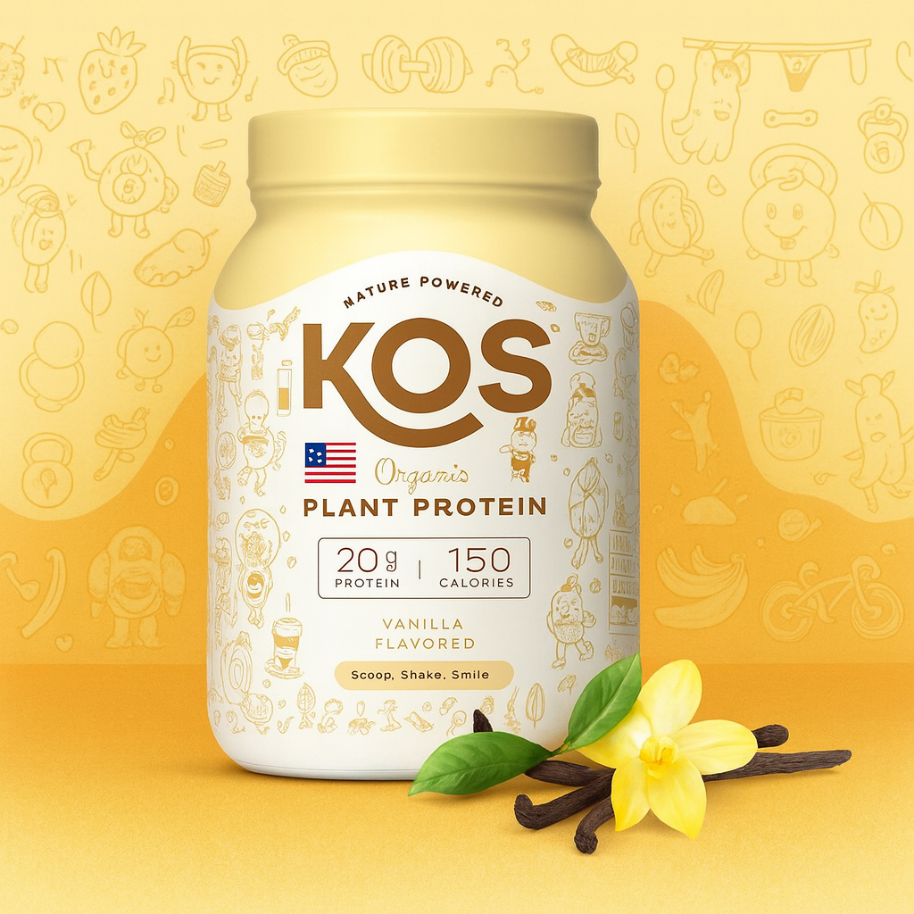 KOS Organic Plant Protein Powder (Vanilla) Review: Taste, Ingredients & Is It Worth It?