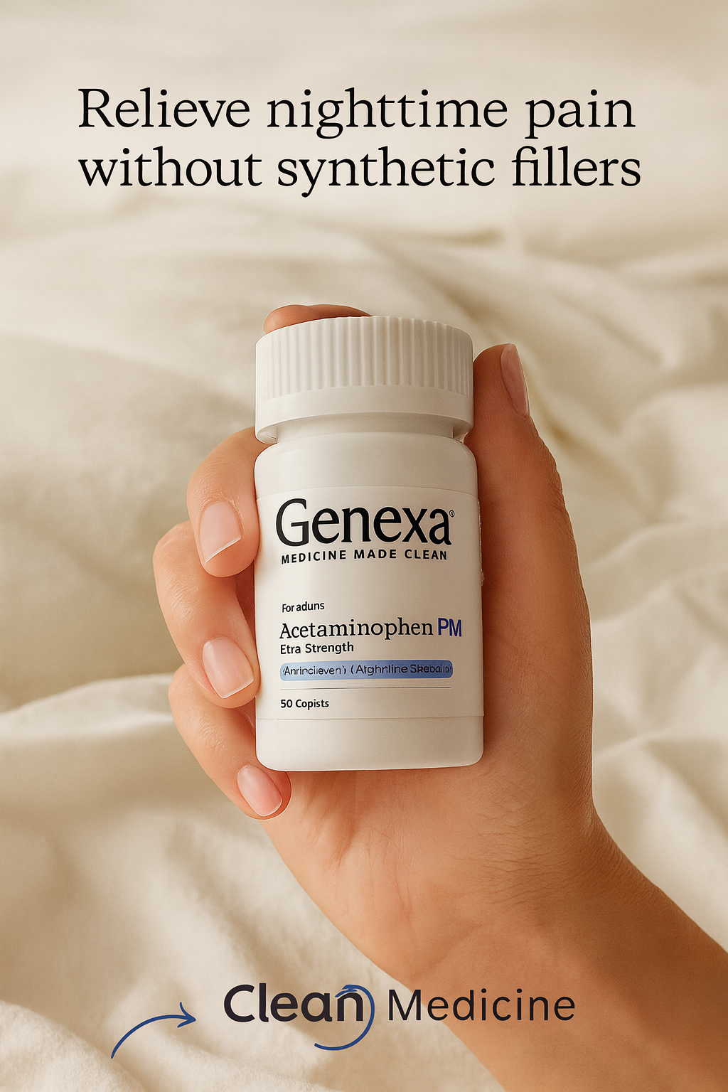 Genexa Acetaminophen PM Extra Strength Review — Clean Pain Relief + Sleep Support You Can Trust