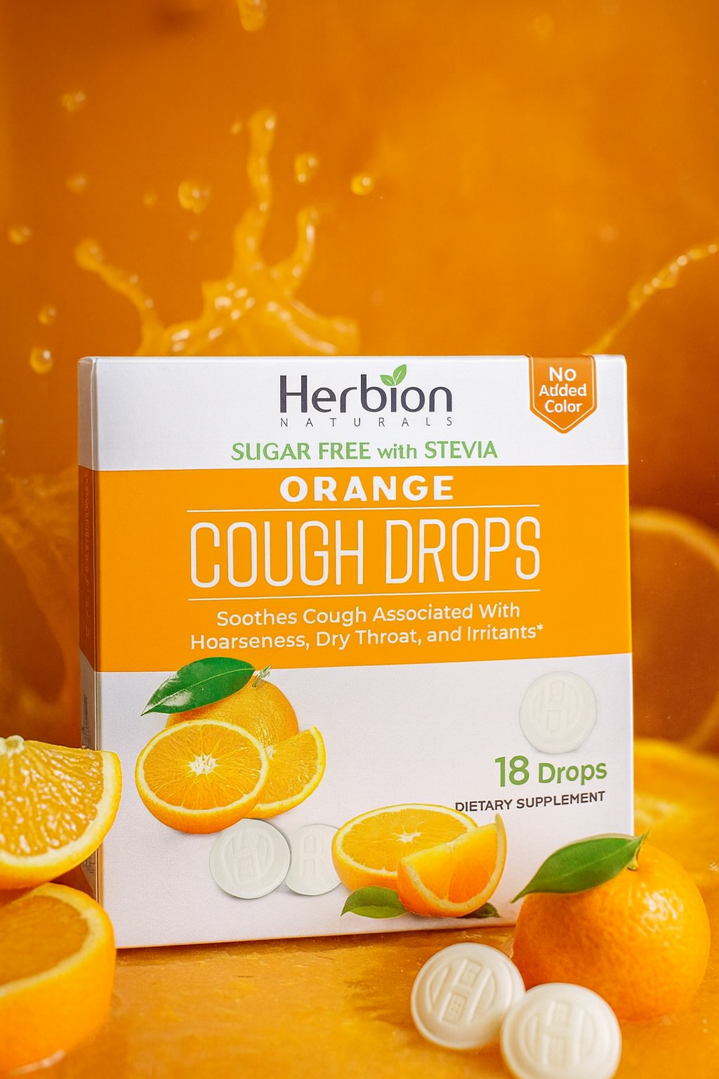 Herbion Naturals Orange Sugar-Free Cough Drops Review – Refreshing Citrus Relief Without the Sugar