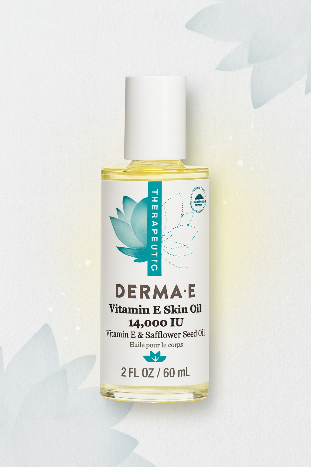 DERMA E Vitamin E Skin Oil Review — 14,000 IU with Safflower (2 oz, Vegan)