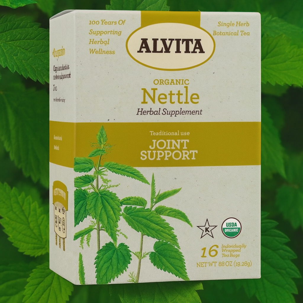 Alvita Organic Nettle Tea Review — Gentle Herbal Support for Joints & Wellness
