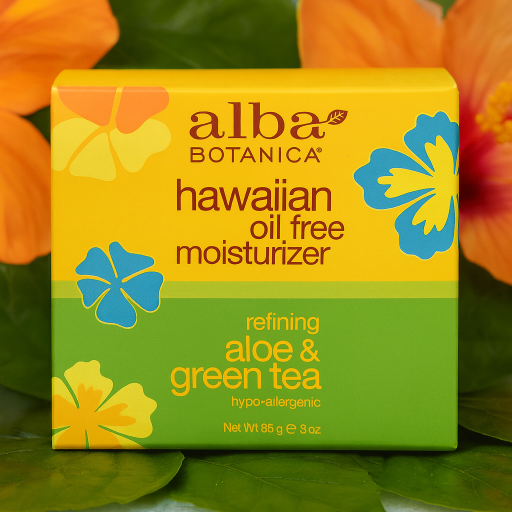 Alba Botanica Hawaiian Oil-Free Moisturizer – Aloe & Green Tea Review: Lightweight Hydration for Fresh, Shine-Free Skin