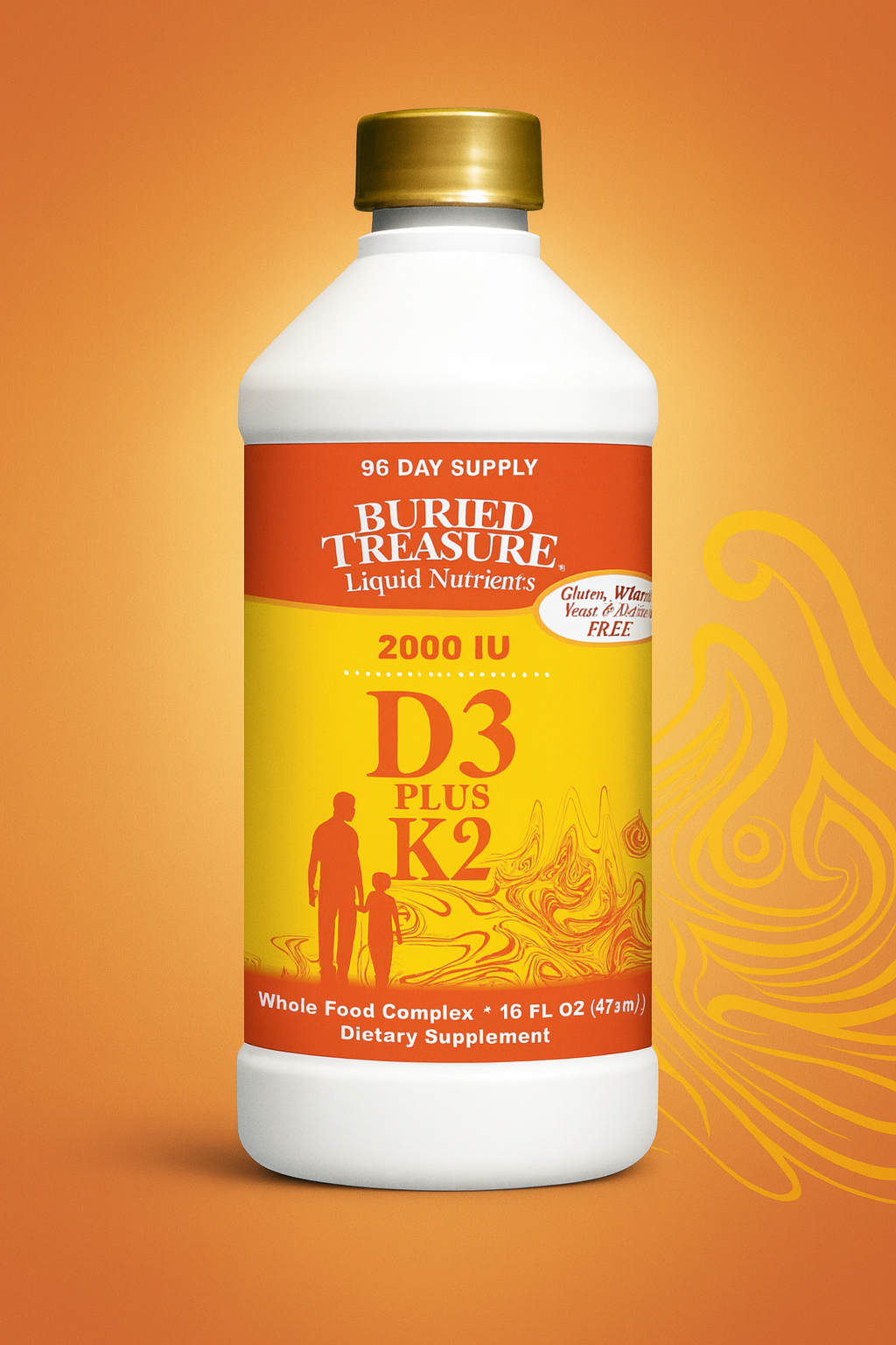 Buried Treasure Liquid Vitamin D3 + K2 Review: 2000 IU Daily Bone & Heart Support