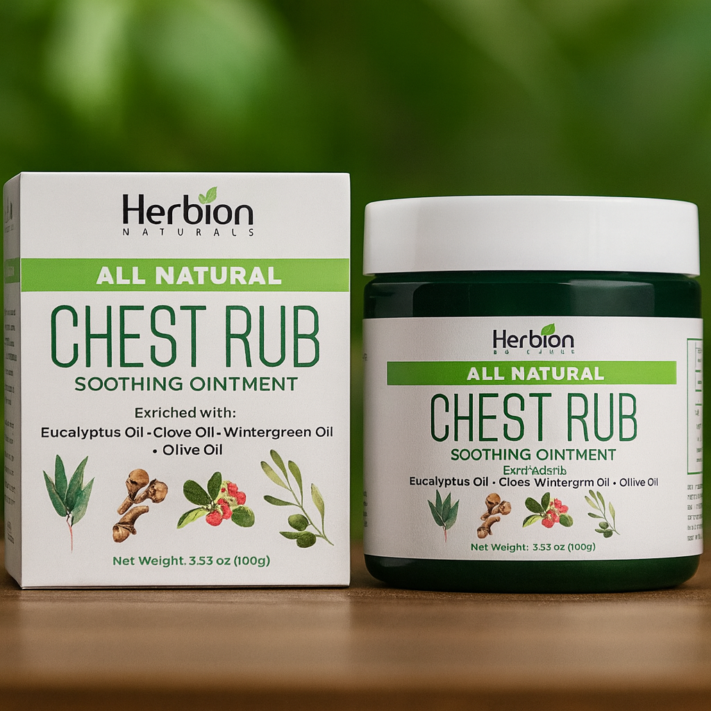 Herbion Naturals Chest Rub Soothing Ointment (100 g) Review  Gentle Relief & Comfort