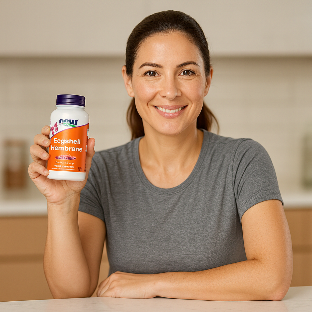 NOW Eggshell Membrane 500 mg (60 Veg Capsules) — Natural Joint Comfort & Flexibility Review