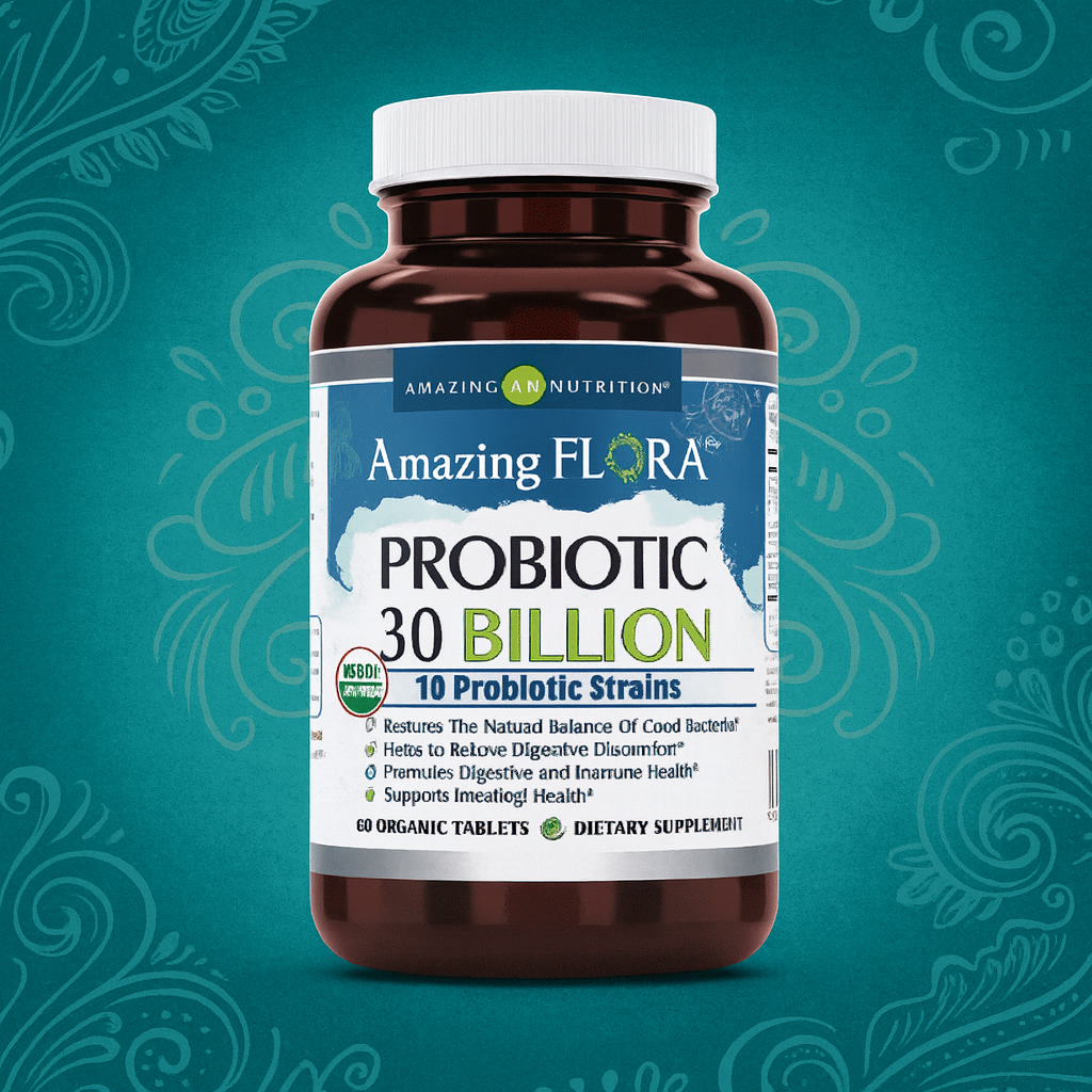 Amazing Flora Probiotic Review: 30 Billion CFUs of Daily Digestive Support