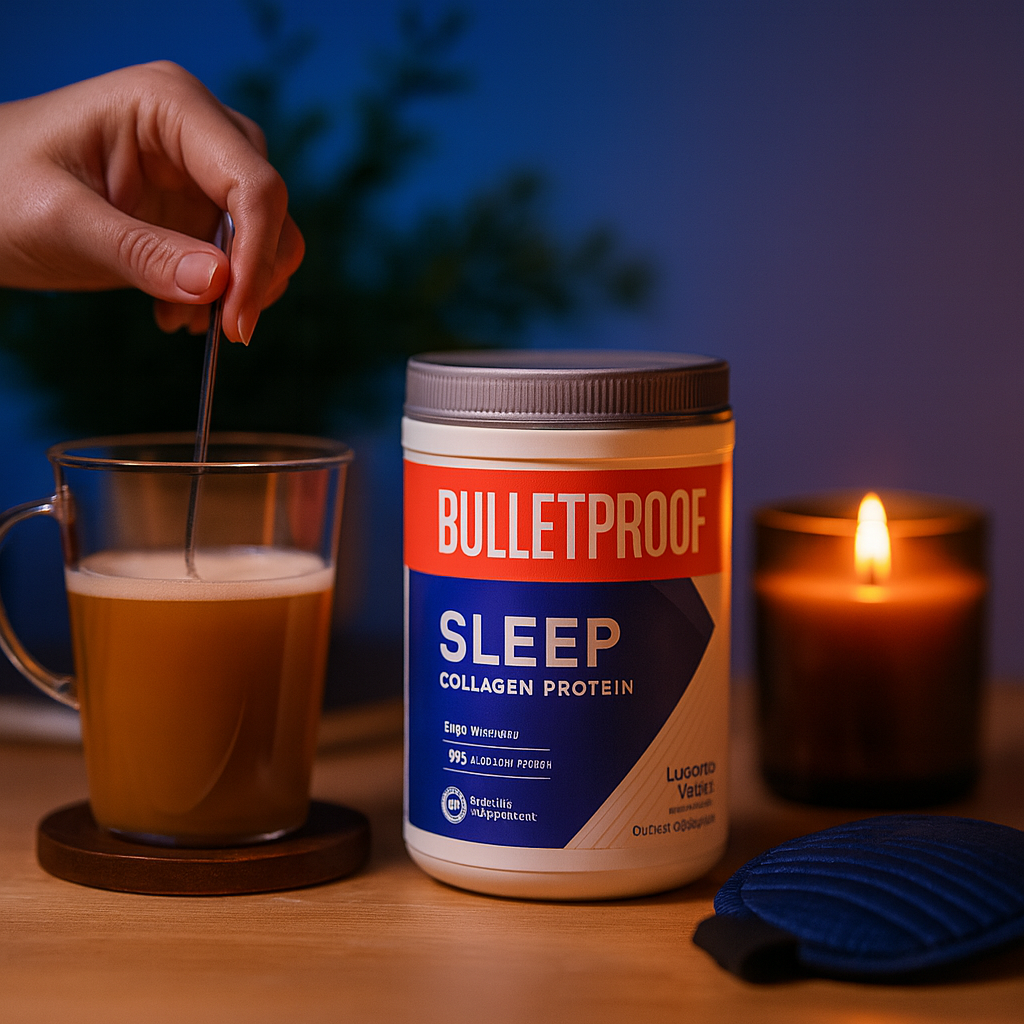 Bulletproof Sleep Collagen Protein Powder Lucuma Vanilla Review | Relaxing Flavor Meets Nighttime Nutrition