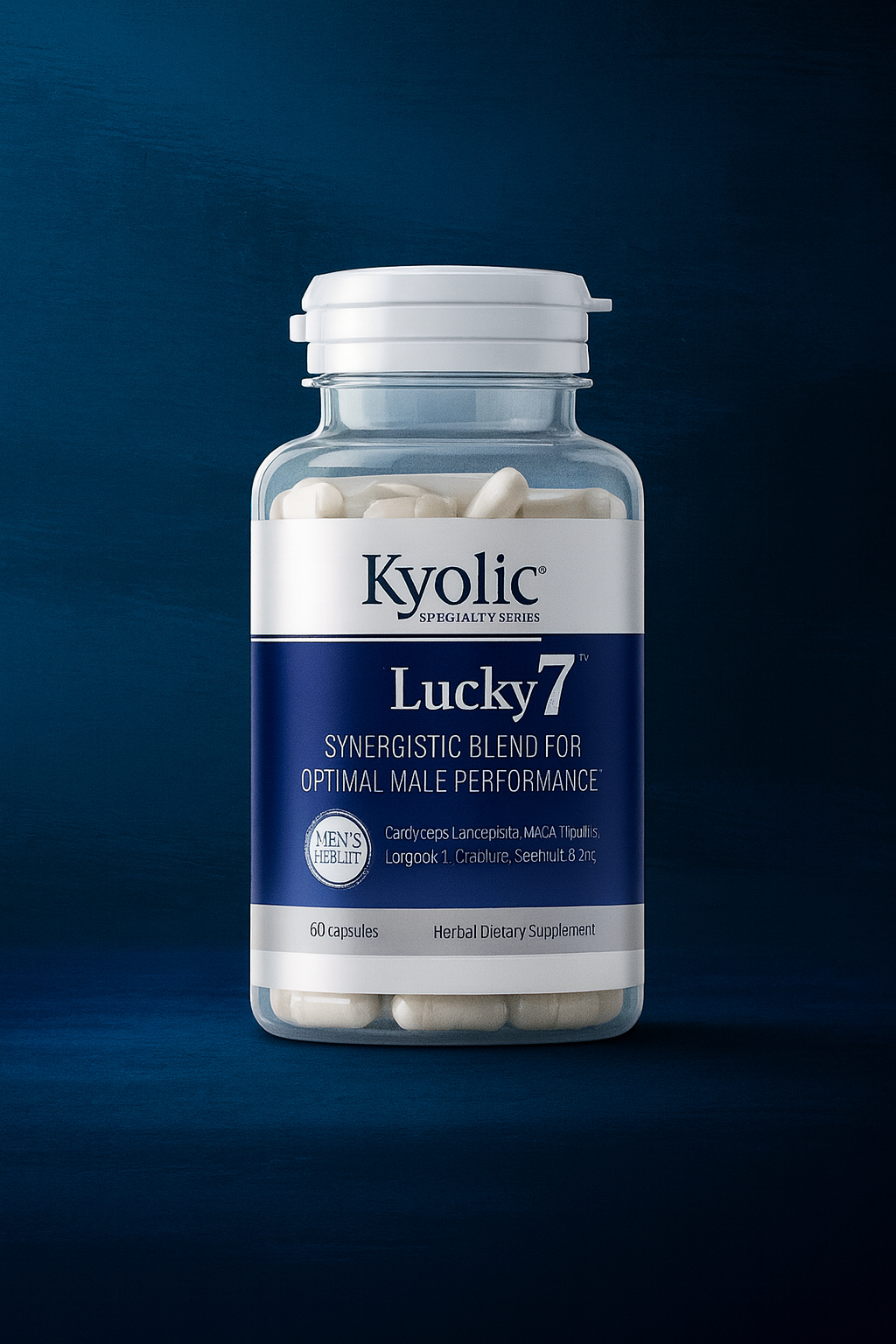 Wakunaga Kyolic Lucky 7 Male Herbal Blend – Natural Support for Energy, Vitality & Performance