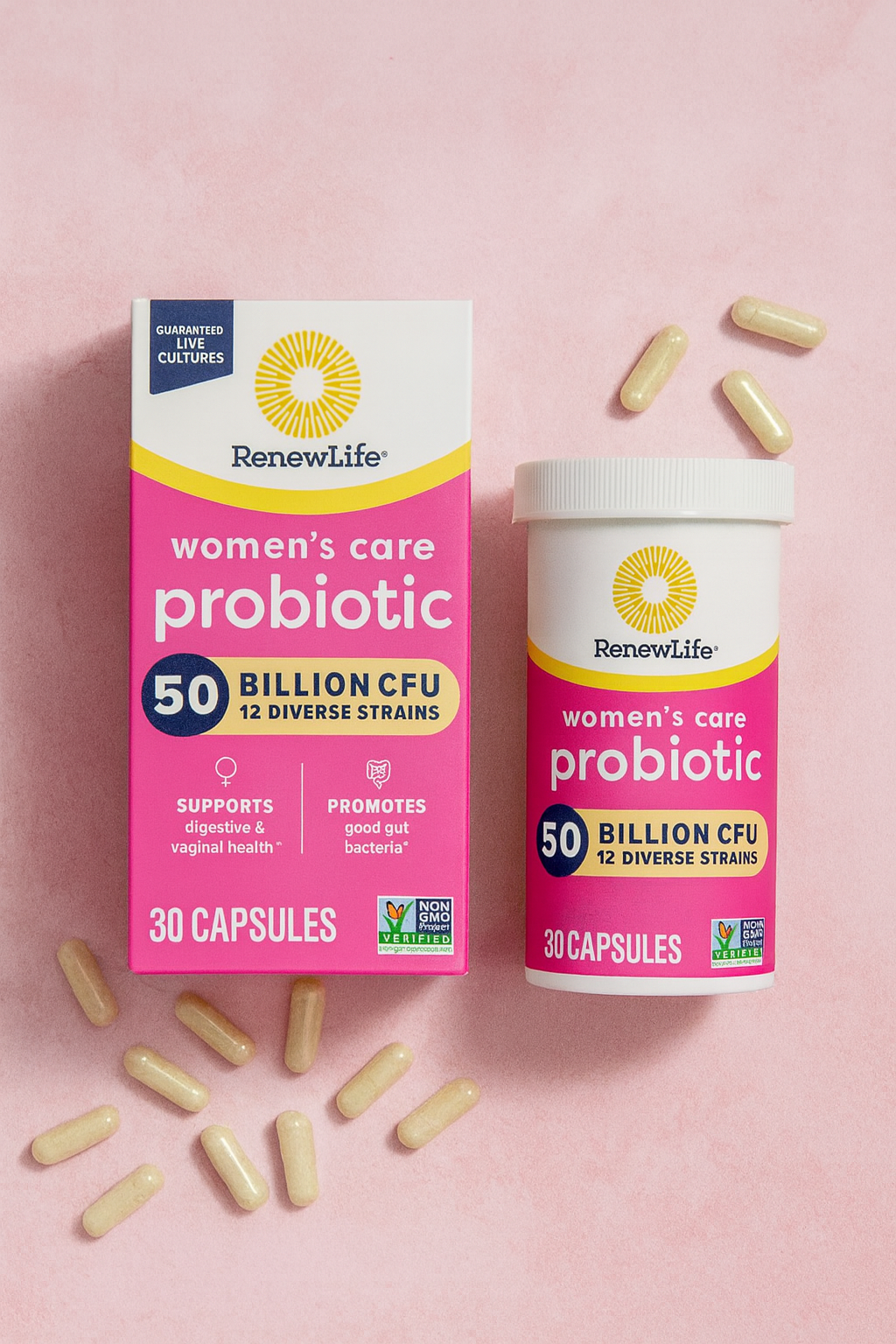 Renew Life Women’s Care Probiotic Review — 50 Billion CFU in 30 Capsules