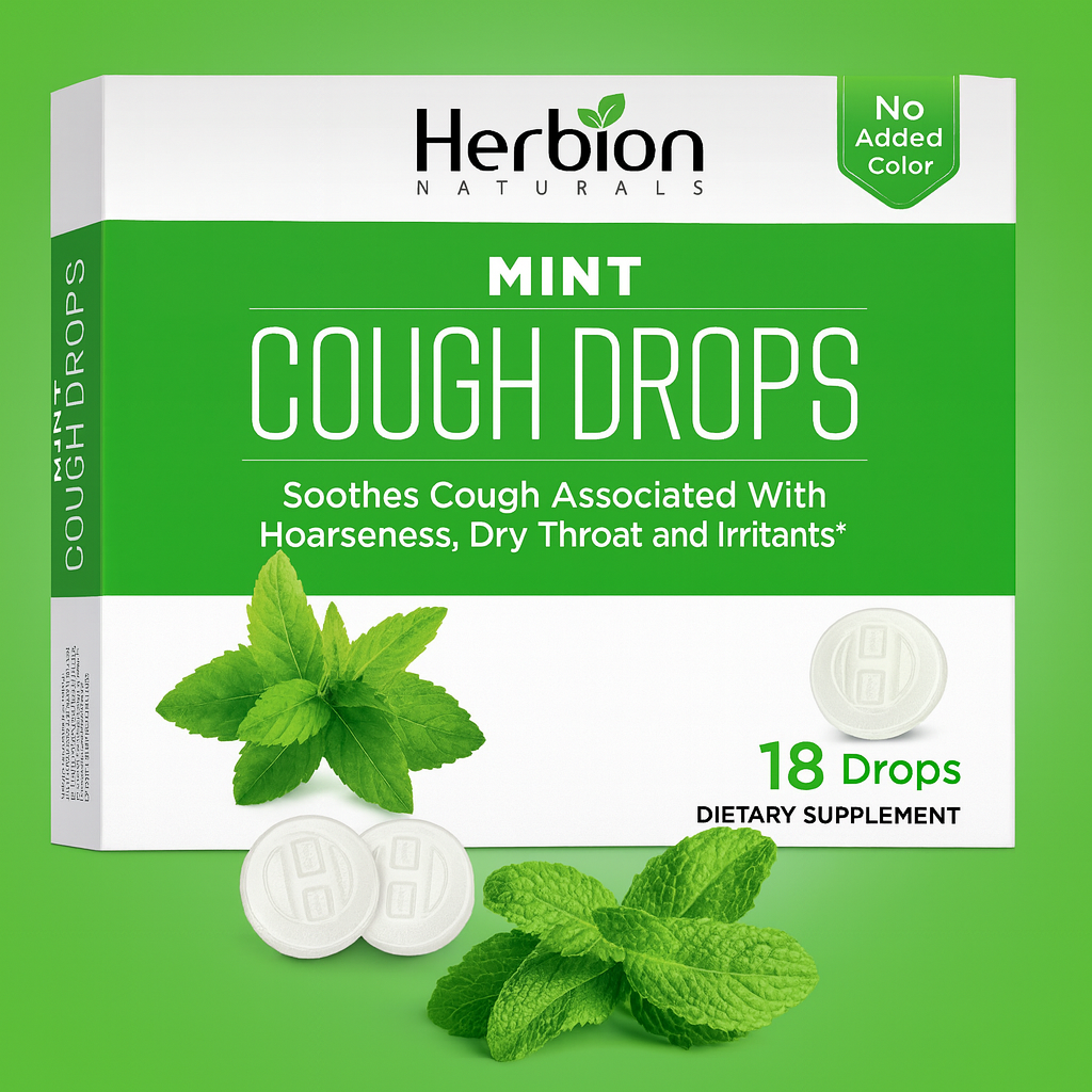 Herbion Naturals Mint Cough Drops Review – Cooling Relief for Sore Throats