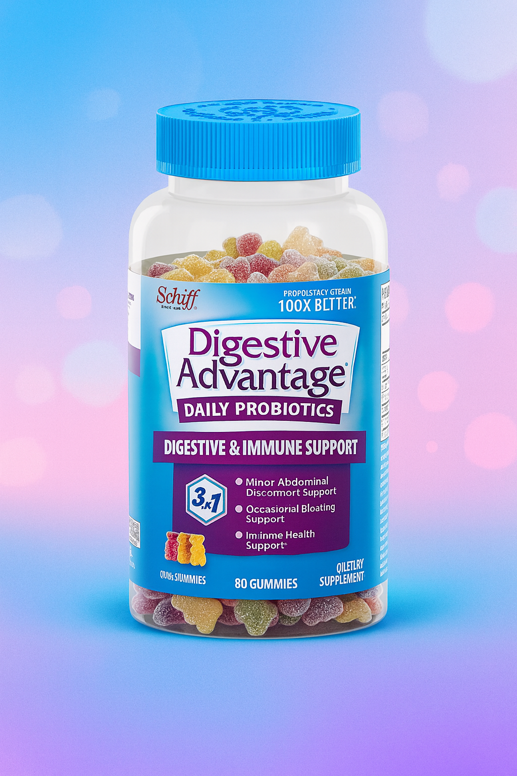 Digestive Advantage Probiotic Gummies Review (80 ct): Gut & Immune Support Made Simple