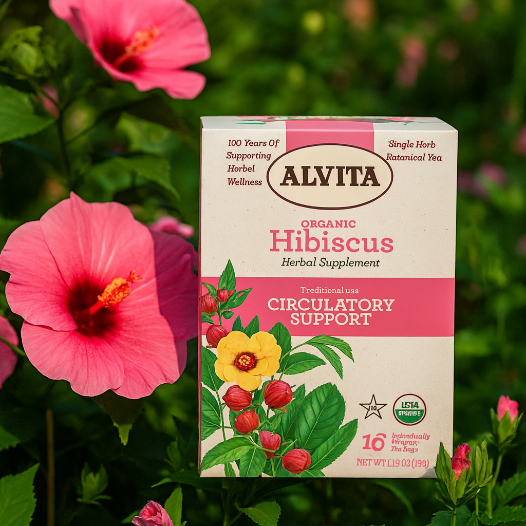 Alvita Organic Hibiscus Tea Review: Boost Circulation Naturally