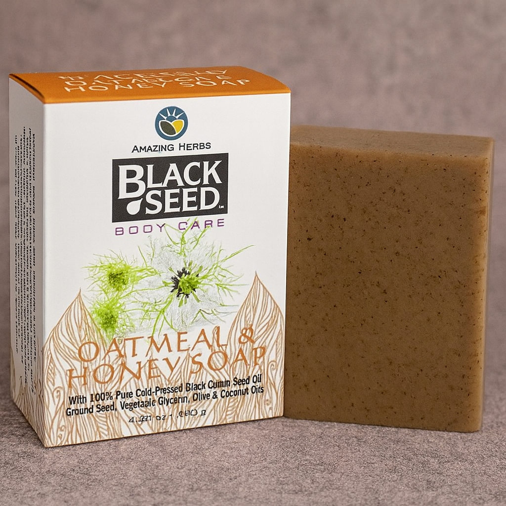 Amazing Herbs Black Seed Soap 4.25 oz Review & User Experiences