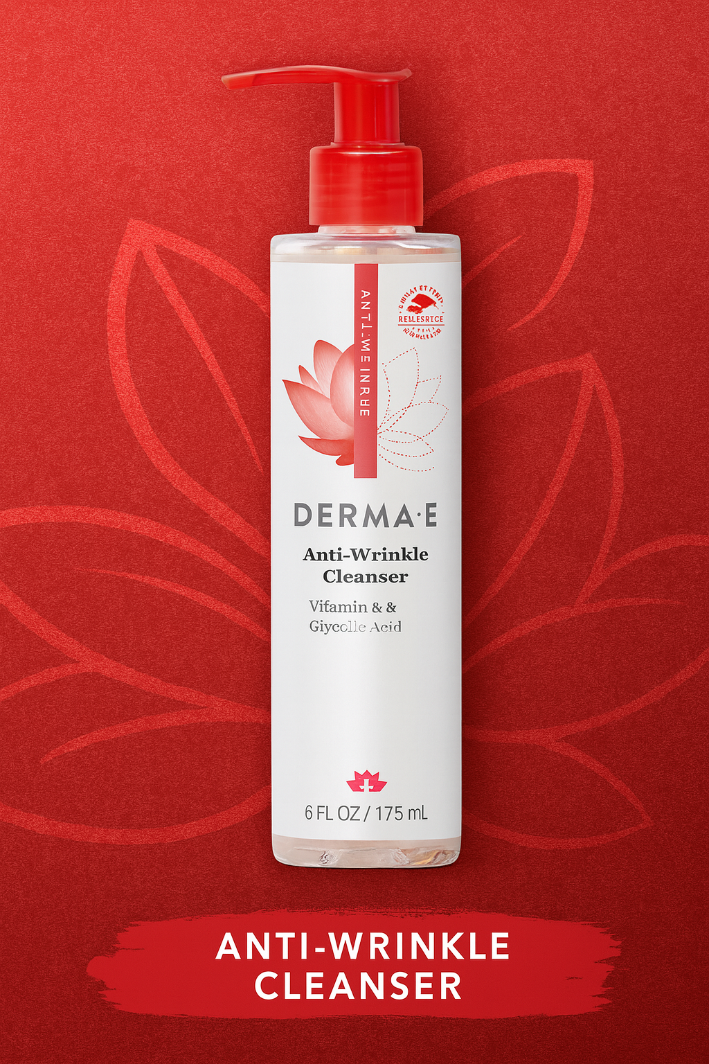 DERMA E Anti-Wrinkle Cleanser Review: Vitamin A + Glycolic Power in a Gentle Wash