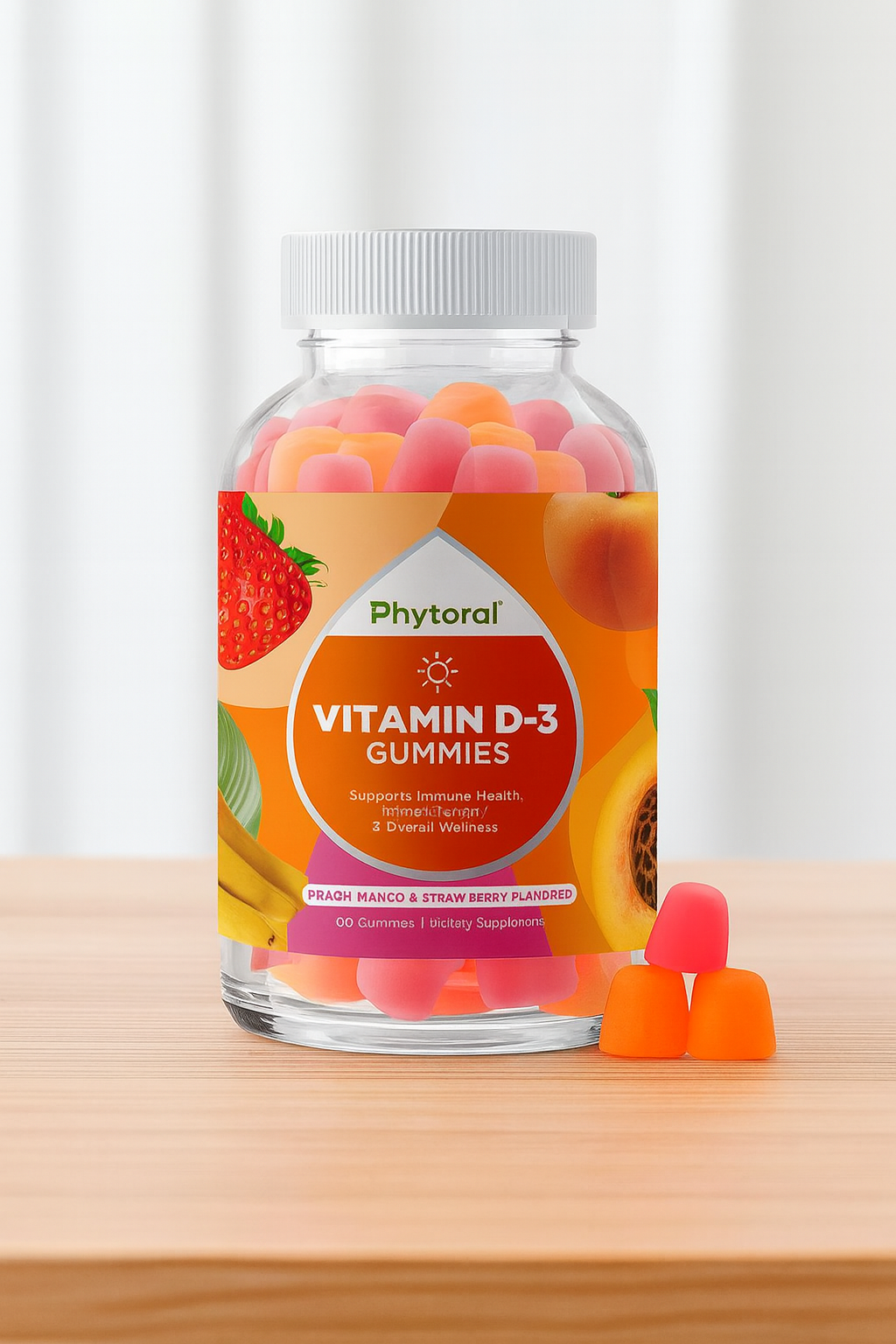 Phytoral Vitamin D3 Gummies – Delicious Support for Immunity & Strong Bones       