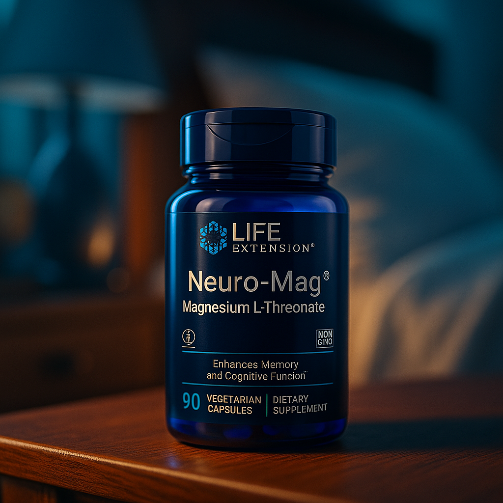 Life Extension Neuro-Mag® Magnesium L-Threonate — Smarter Magnesium for a Sharper Mind
