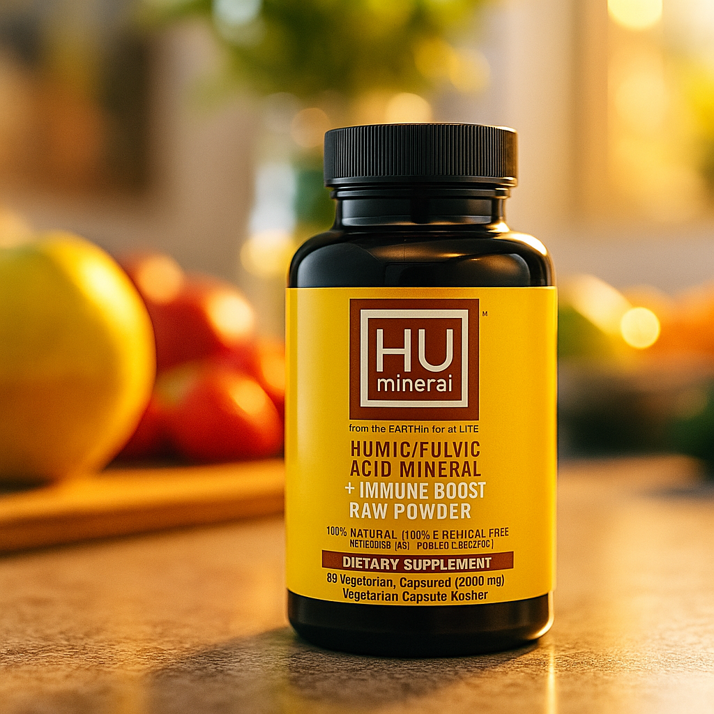 HU Humic & Fulvic Acid Minerals Review: Raw Powder Capsules for Immune, Gut & Energy Support