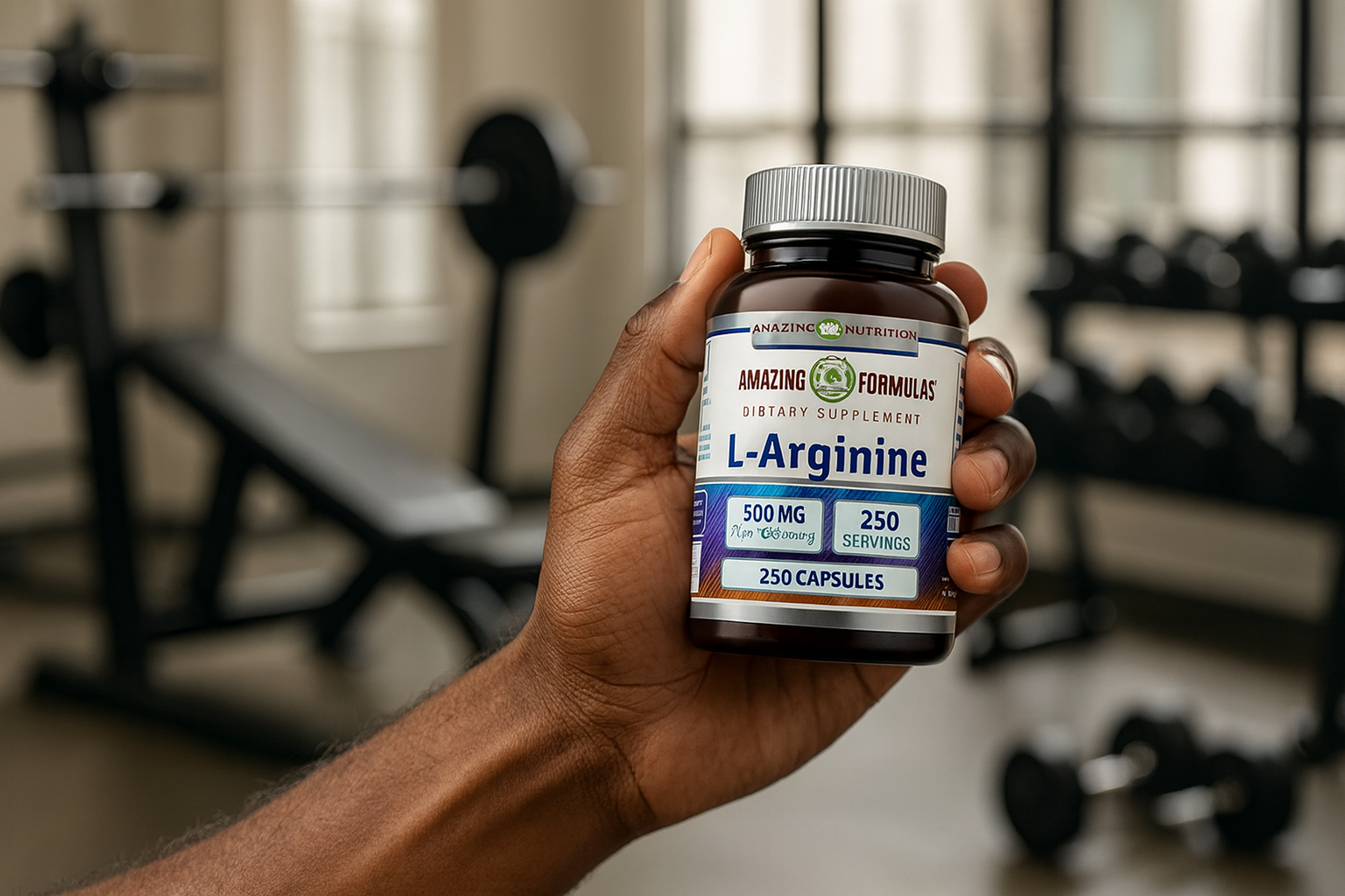 Amazing Nutrition L-Arginine 500 mg Review — Nitric Oxide Support for Energy & Performance