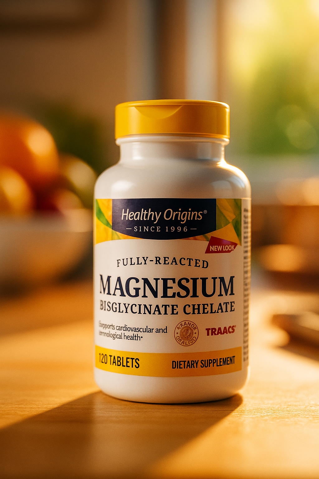 Healthy Origins Magnesium Bisglycinate Chelate Review: Gentle, High-Absorption Magnesium for Muscles, Mood & Sleep