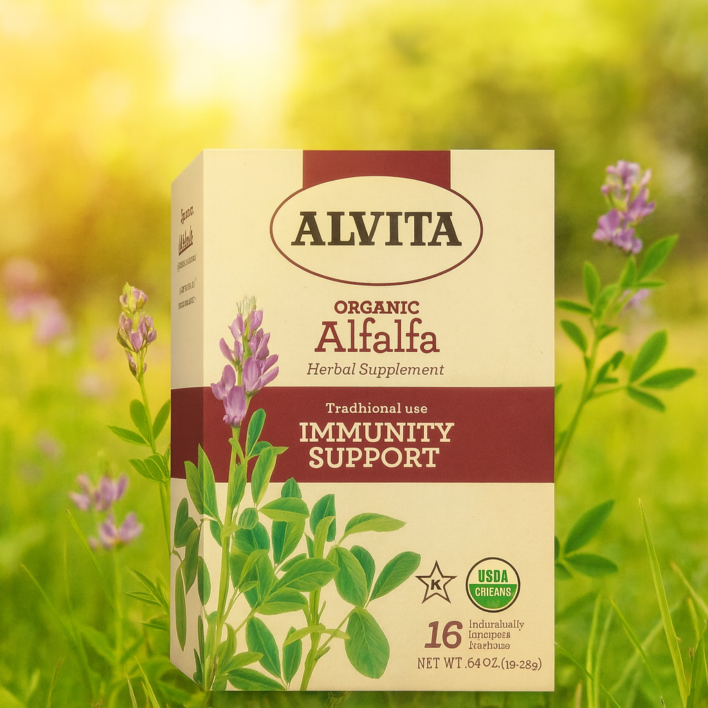 Alvita Organic Herbal Alfalfa Tea Review: Immunity Boost in Every Sip