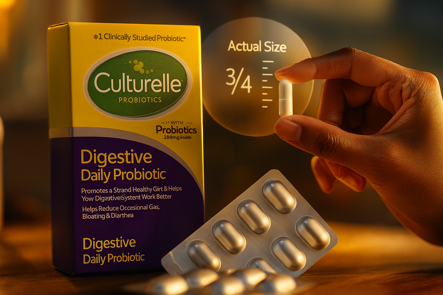 Culturelle Digestive Daily Probiotic + Prebiotic 30 Capsules Review