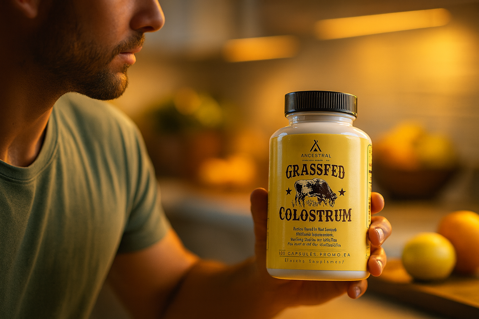 Ancestral Grassfed Colostrum 180 Capsules Review for Immune & Gut Health