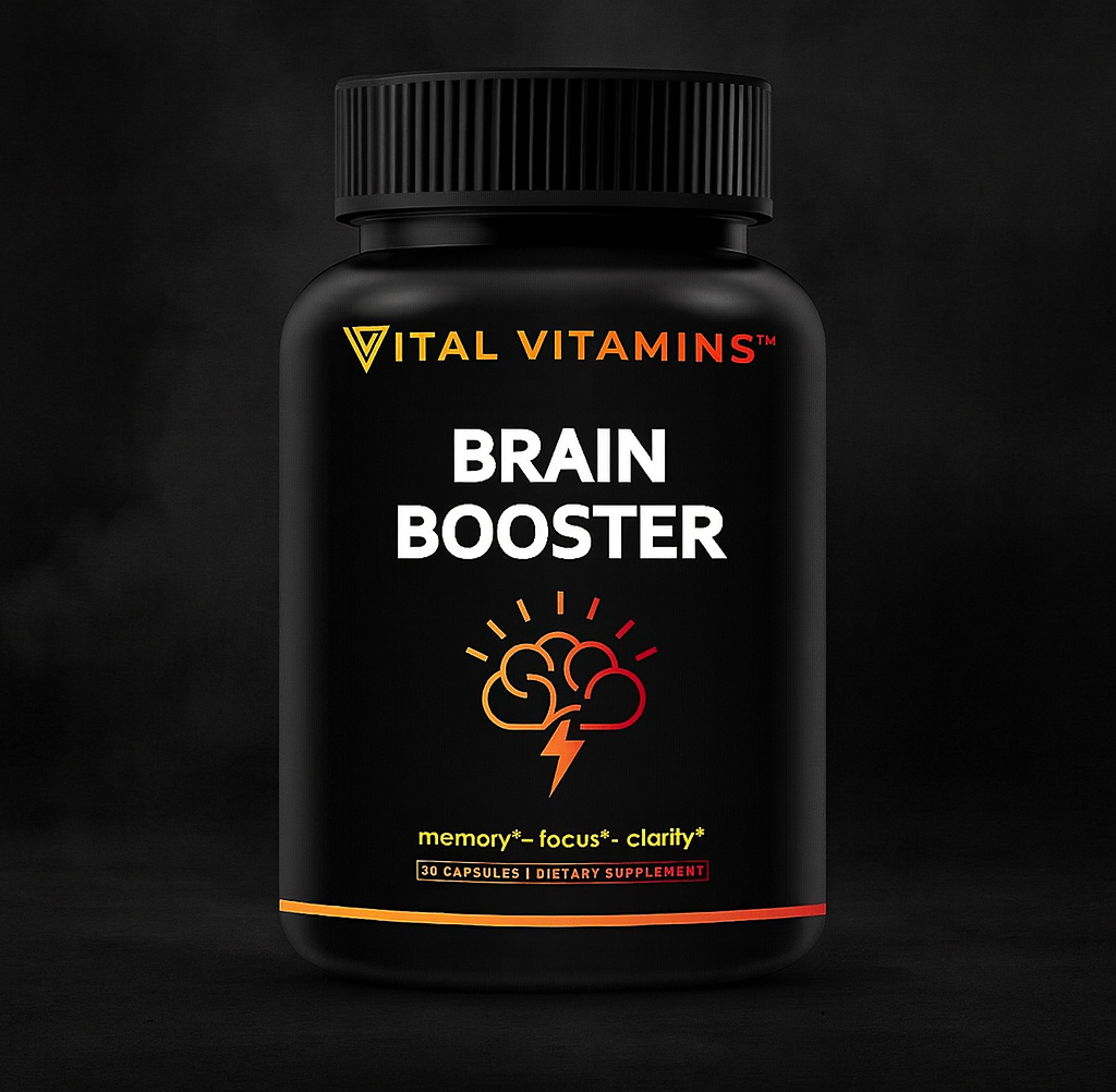 Vital Vitamins Brain Booster Review: A Daily Nootropic for Focus, Memory & Mental Clarity