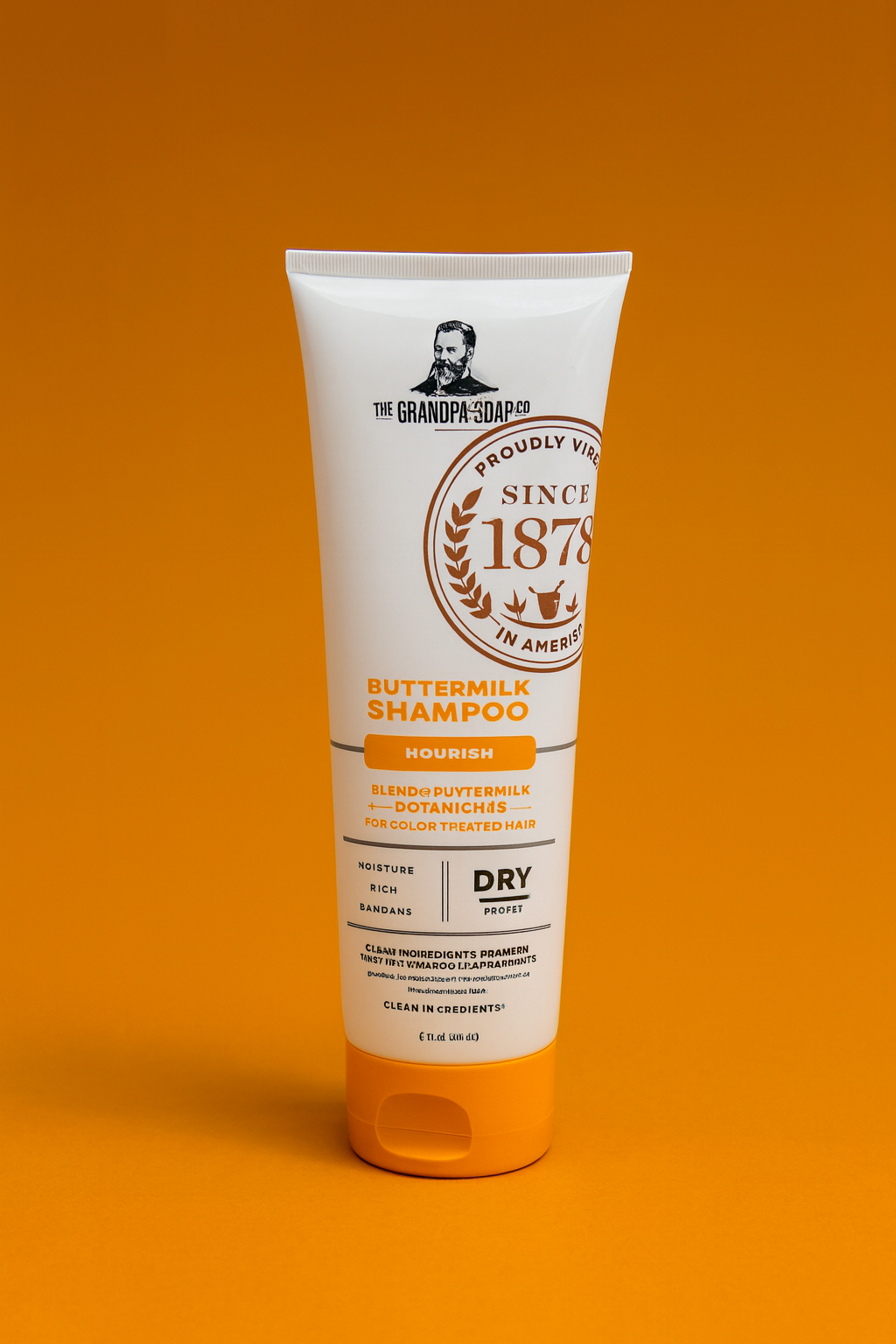 Grandpa Soap Nourishing Buttermilk Shampoo (8 oz) Review – Gentle Care for Dry, Damaged Hair