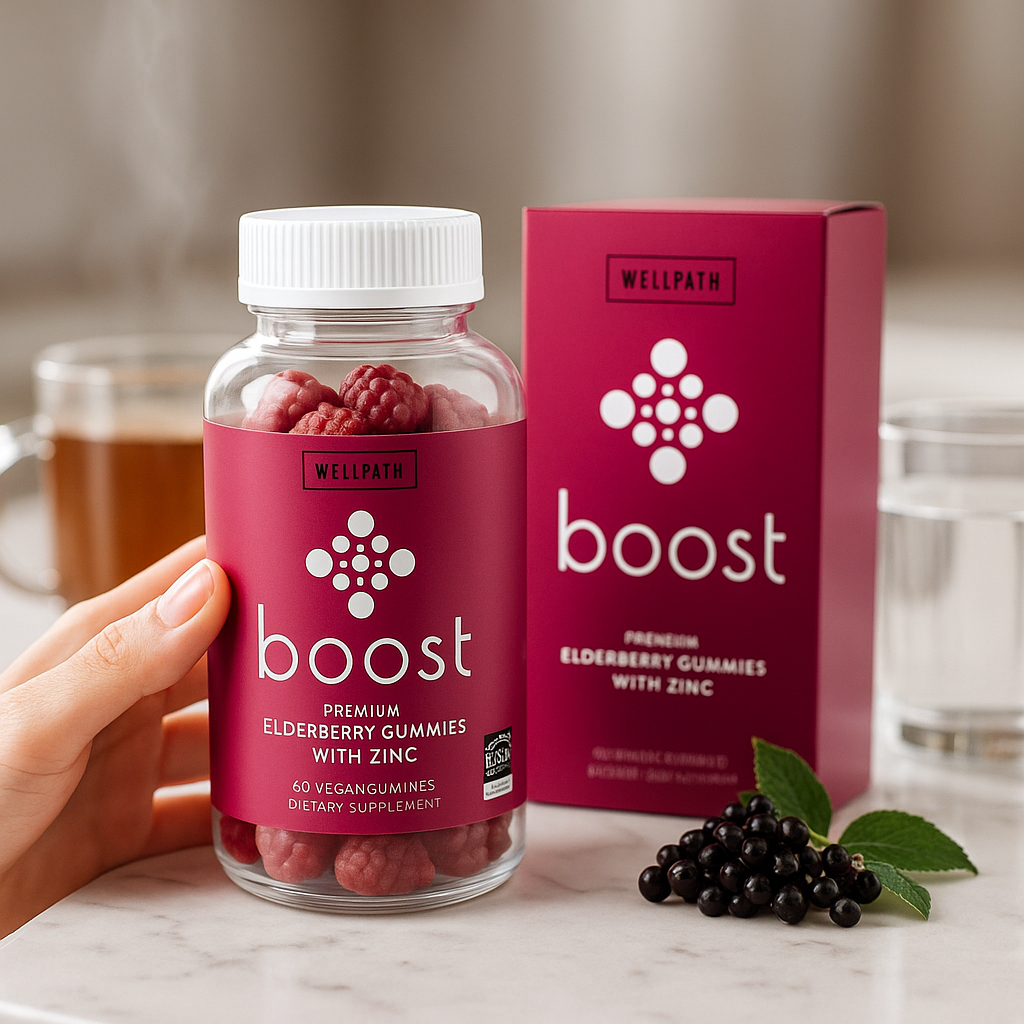 WellPath BOOST Elderberry + Zinc Gummies Review — Immune Support Made Delicious