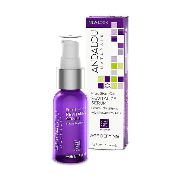 Andalou Naturals Fruit Stem Cell Revitalize Serum Review — Anti-Aging & Hydrating