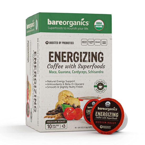 BareOrganics Energizing Coffee Review: Natural Energy, Focus & Endurance Boost in Every Cup
