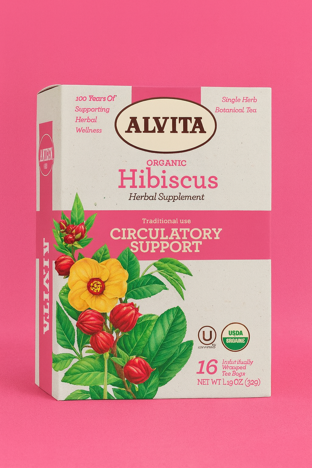 Alvita Organic Hibiscus Tea Review — Tart, Refreshing & Circulatory Support