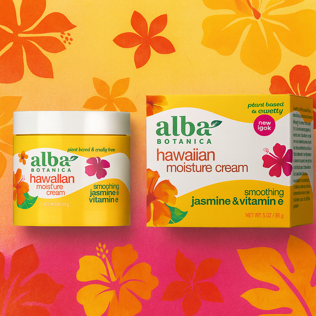 Alba Botanica Hawaiian Moisture Cream Review (Jasmine & Vitamin E, 3 oz)