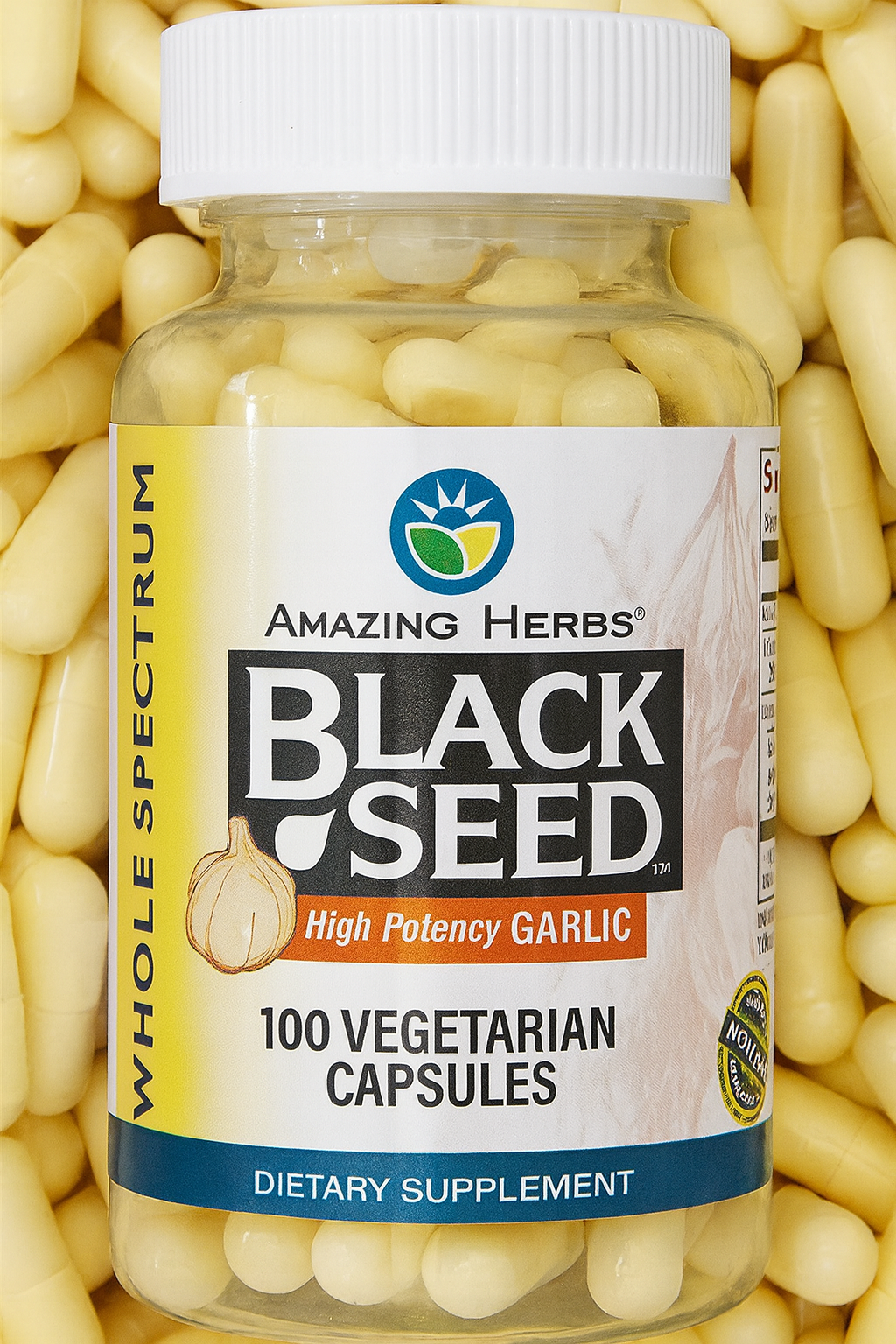 Amazing Herbs Black Seed + High Potency Garlic (100 Veggie Caps) — In-Depth Review & Real User Feedback