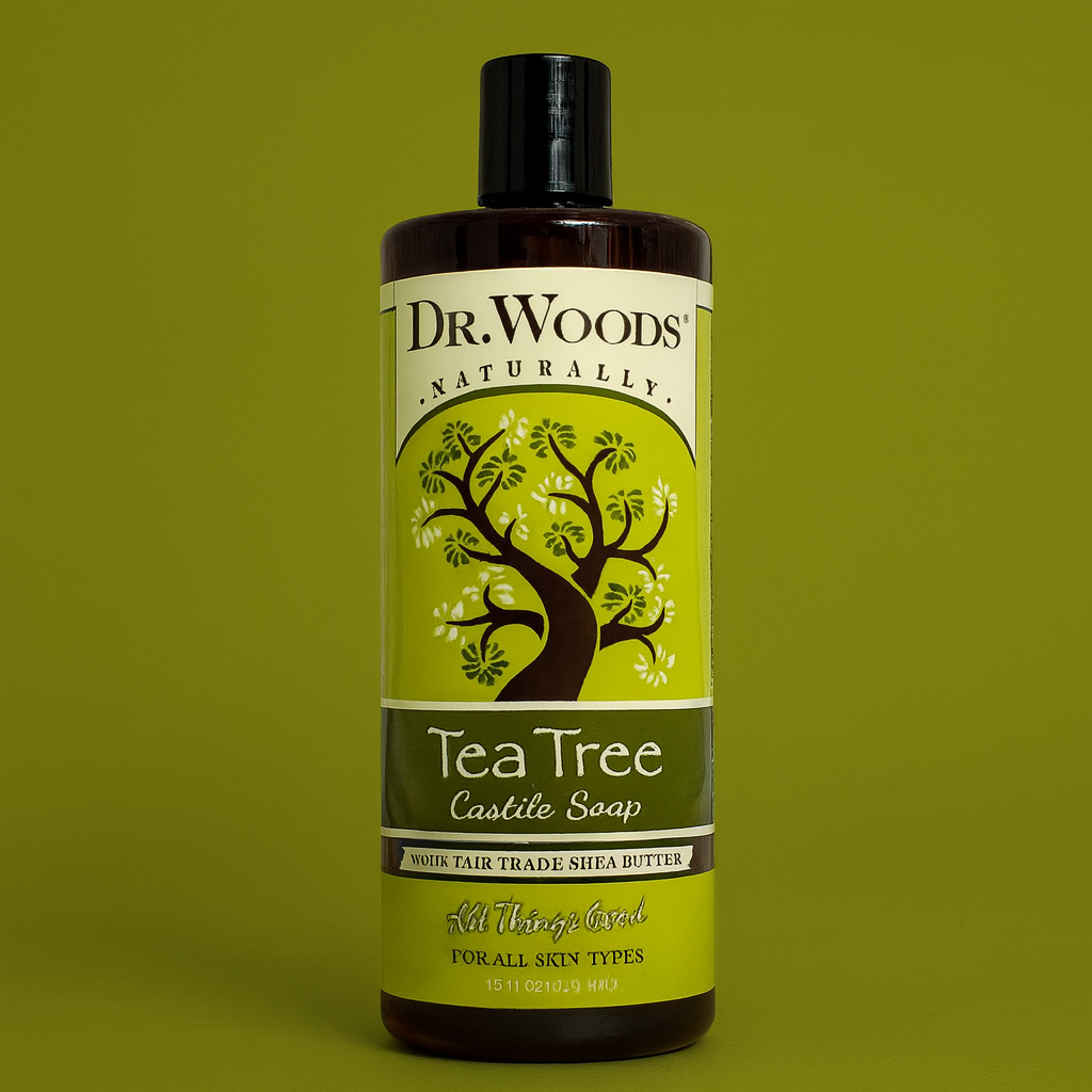 “Dr. Woods Pure Tea Tree Castile Soap with Shea Butter (32 oz) Honest Review”