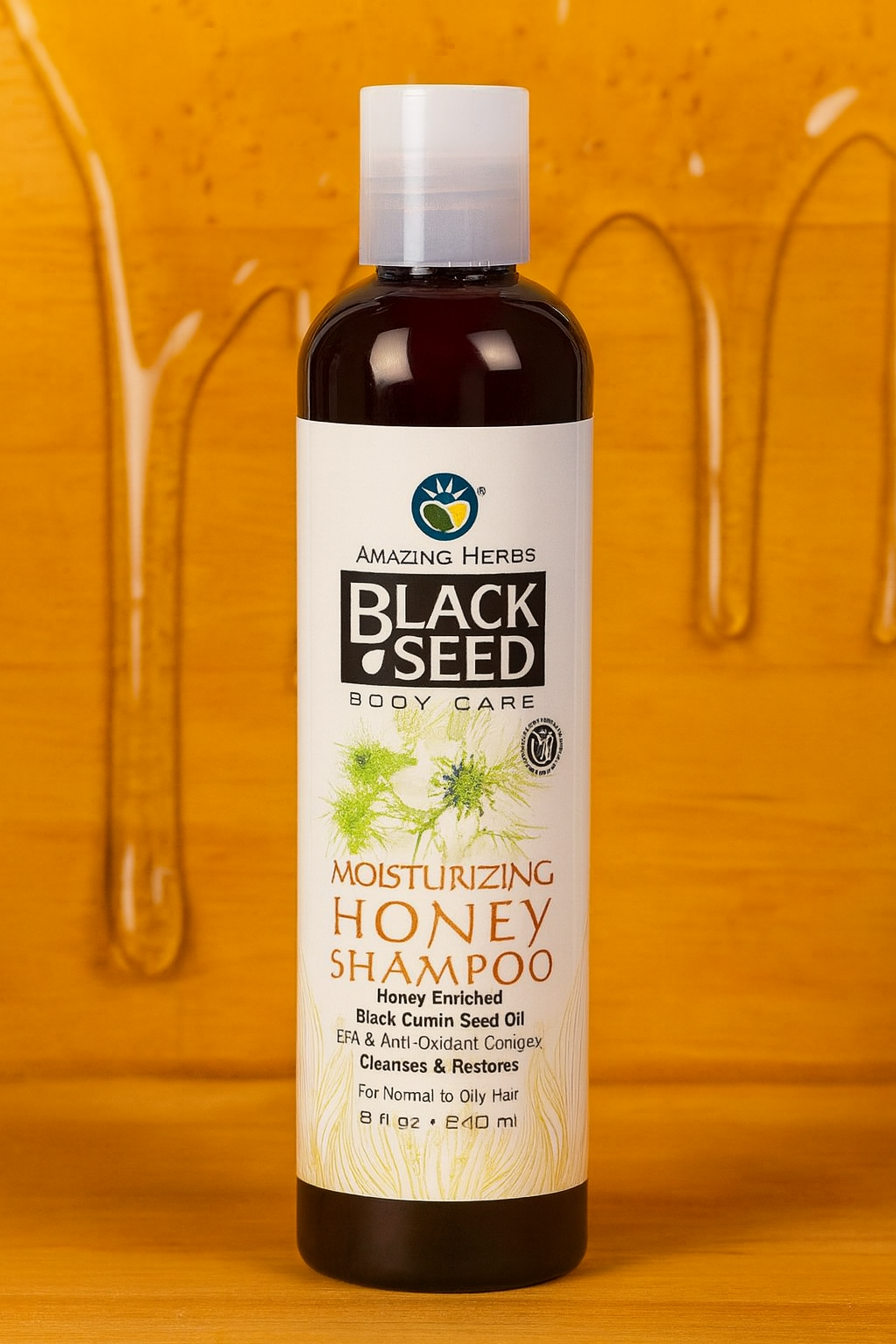 Amazing Herbs Black Seed Shampoo Review: Nourishing Cleanse for Healthy, Shiny Hair (8oz)