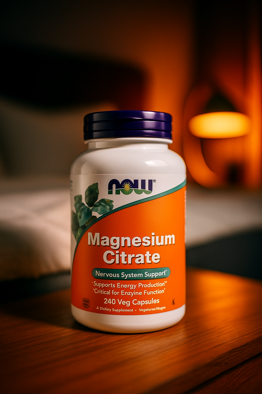NOW® Magnesium Citrate Review — The Gentle, Bioavailable Mineral for Calm Muscles & Nerves