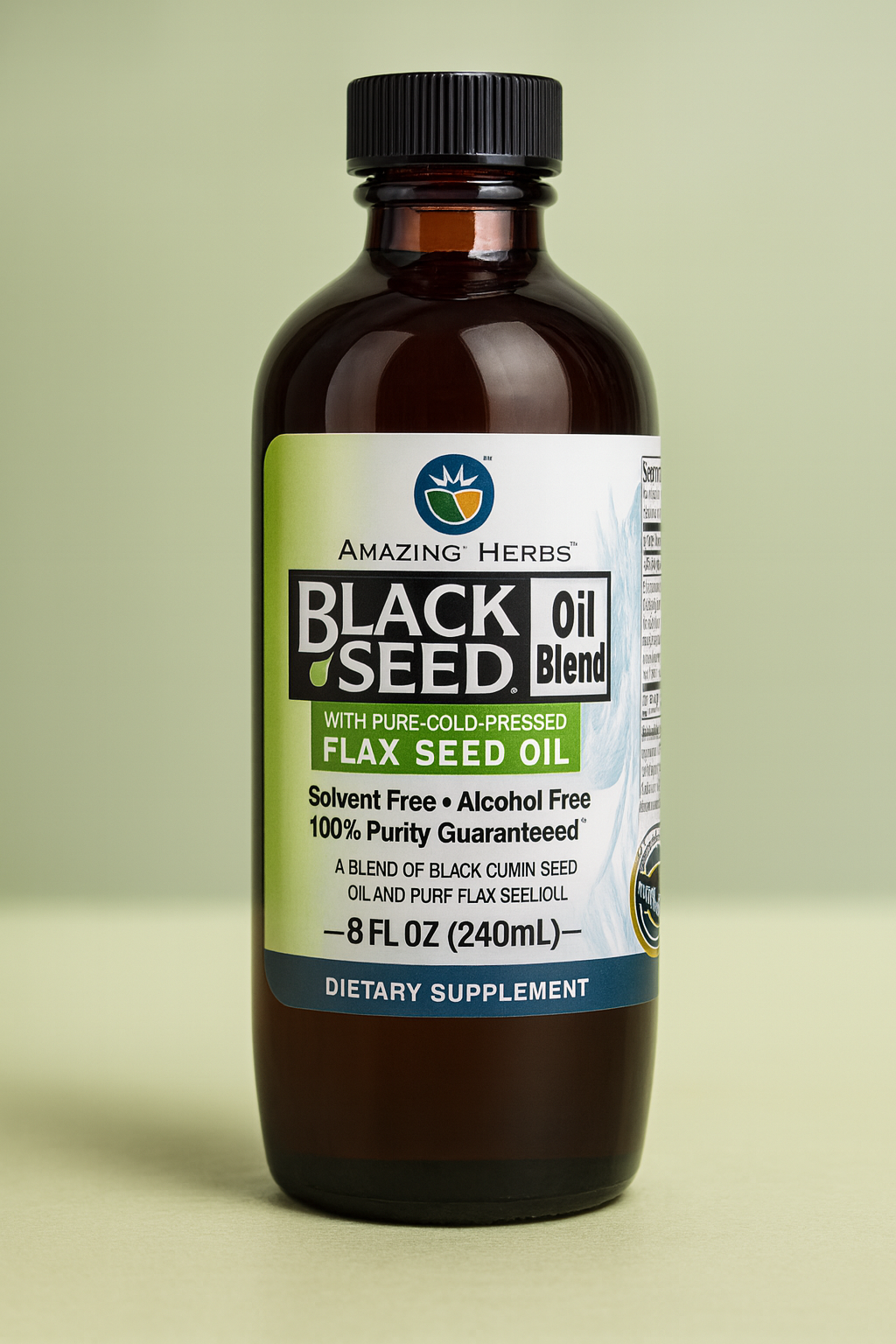 Amazing Herbs Black Seed & Flax Seed Oil Blend (8 oz) — In-Depth Review & Real User Feedback