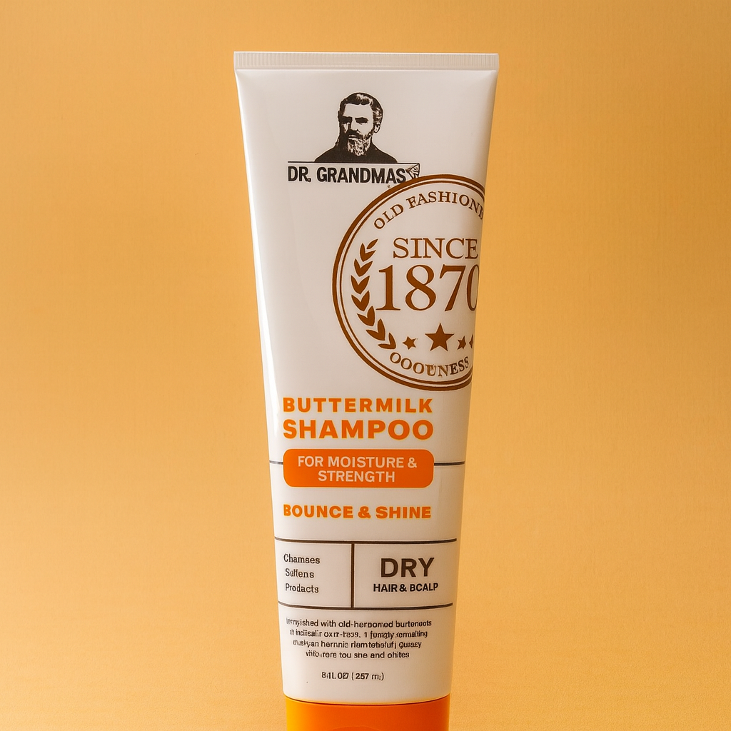 Grandpa Soap Buttermilk Shampoo Review  Nourishing Cleanser for Dry, Sensitive Hair