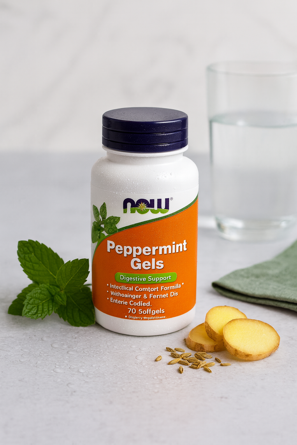 NOW Peppermint Gels (Enteric-Coated, 90 Softgels) — Natural Digestive Comfort Review