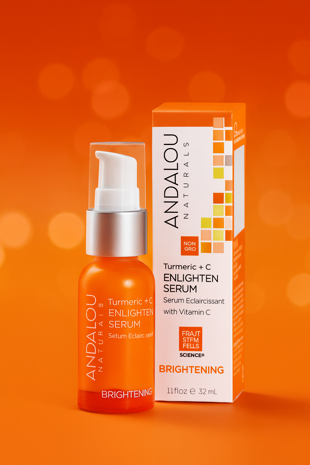 Andalou Naturals Turmeric + C Enlighten Serum Review (1.1 fl oz) – Brightening & Even Tone