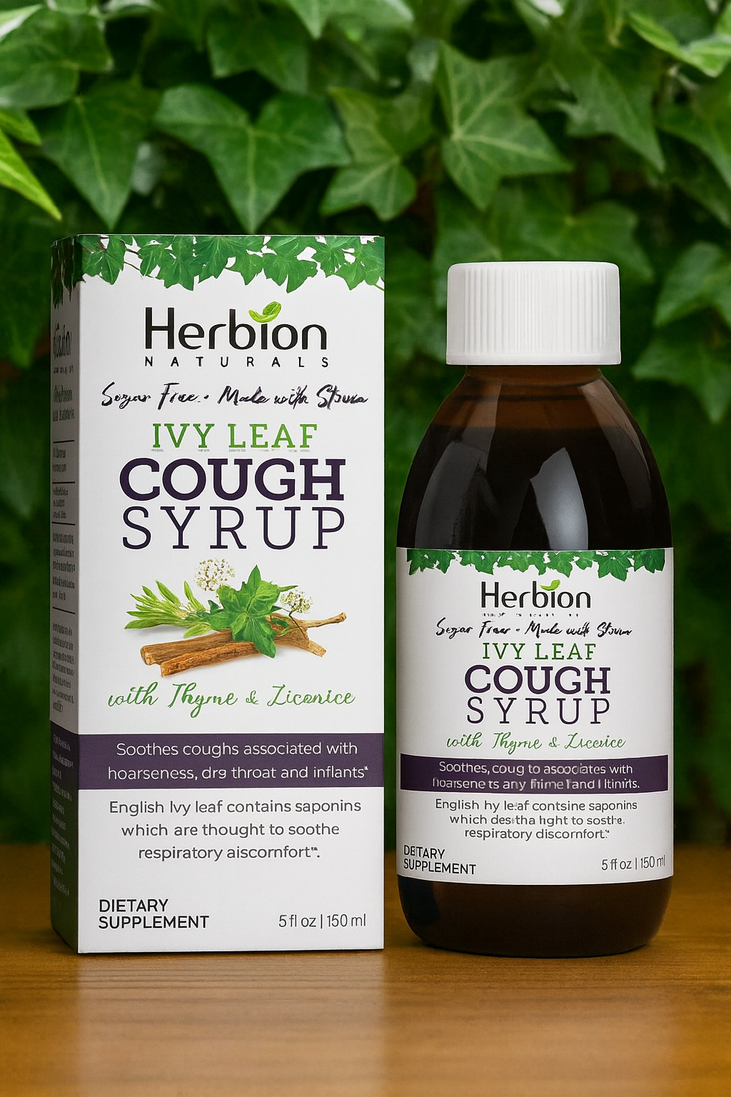 Herbion Naturals Ivy Leaf Sugar-Free Cough Syrup Review – Gentle Relief Without the Sugar