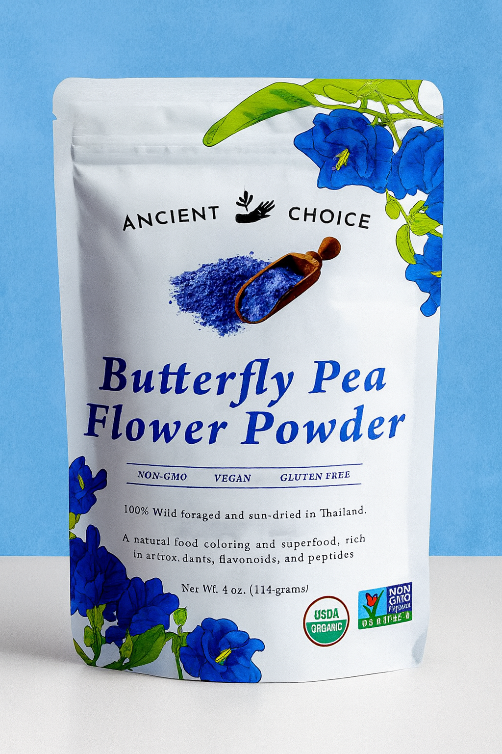 Butterfly Pea Flower Powder Review — Natural Blue for Teas & Recipes
