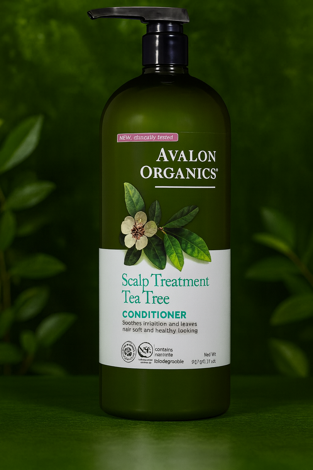 Avalon Organics Scalp Treatment Tea Tree Conditioner Review — Refreshing & Botanical Solution